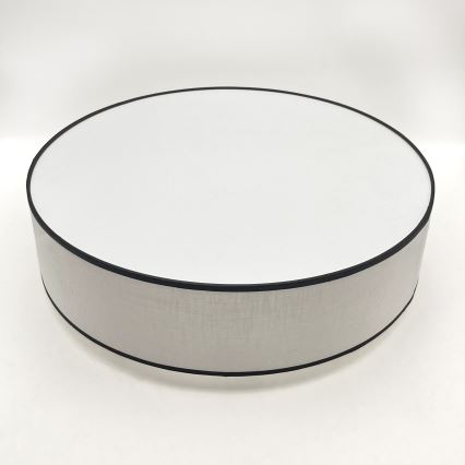 Brilagi - Plafón BELLADONNA 3xE27/15W/230V diá. 50 cm blanco/roble