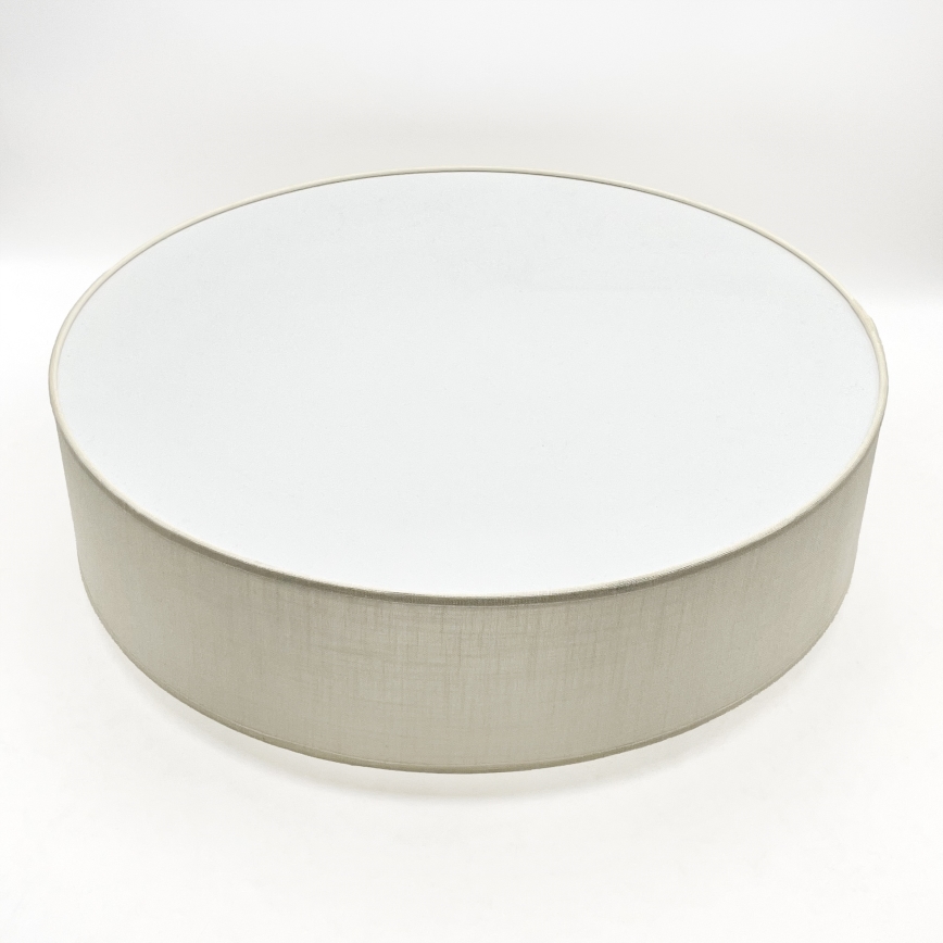 Brilagi - Plafón BELLADONNA 3xE27/15W/230V diá. 50 cm color crema/roble