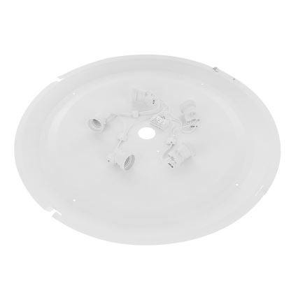 Brilagi - Plafón CLARE 5xE27/24W/230V diá. 60 cm blanco