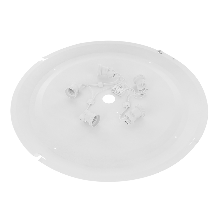 Brilagi - Plafón CLARE 5xE27/24W/230V diá. 60 cm blanco