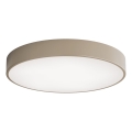 Brilagi - Plafón con sensor CLARE 5xE27/24W/230V diá. 60 cm beige