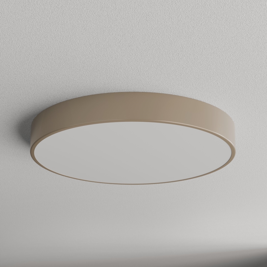 Brilagi - Plafón con sensor CLARE 5xE27/24W/230V diá. 60 cm beige