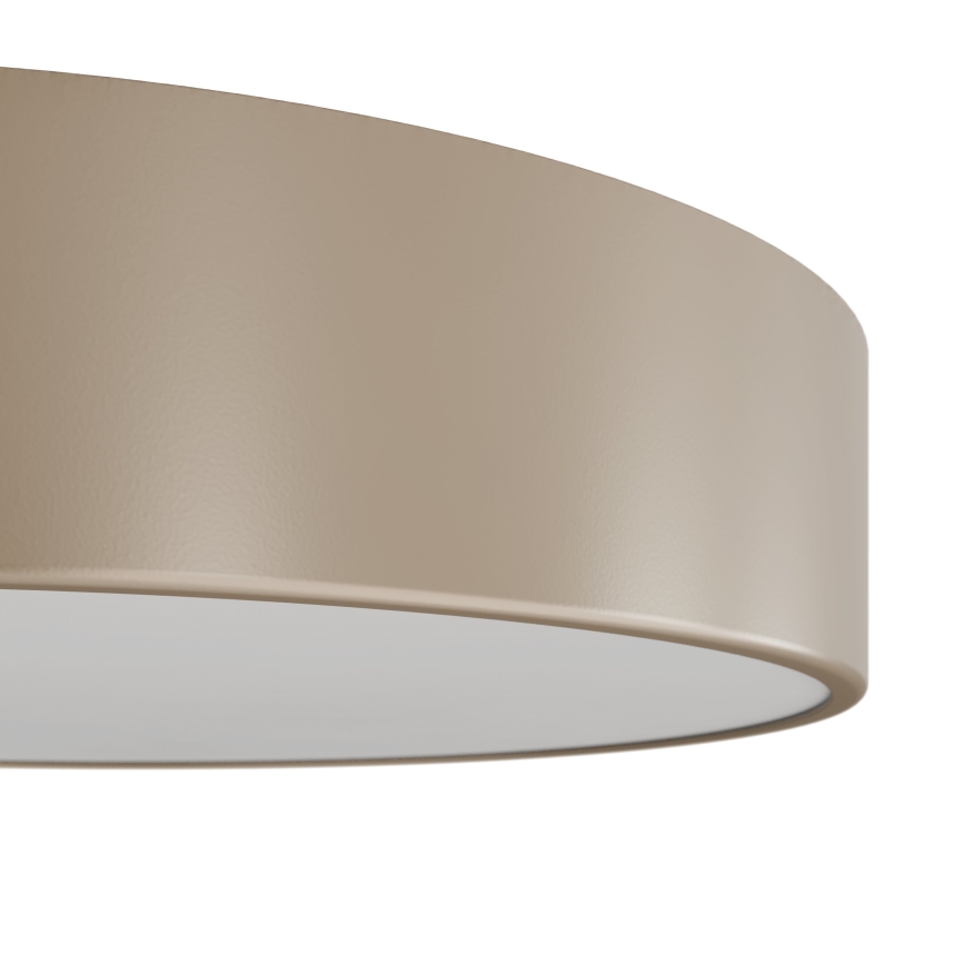 Brilagi - Plafón con sensor CLARE 6xE27/24W/230V diá. 80 cm beige