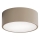 Brilagi - Plafón de baño CLARE 1xE27/24W/230V diá. 20 cm IP54 beige