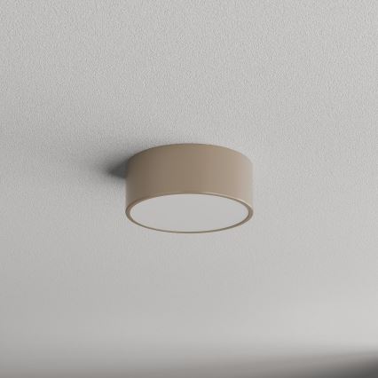 Brilagi - Plafón de baño CLARE 1xE27/24W/230V diá. 20 cm IP54 beige