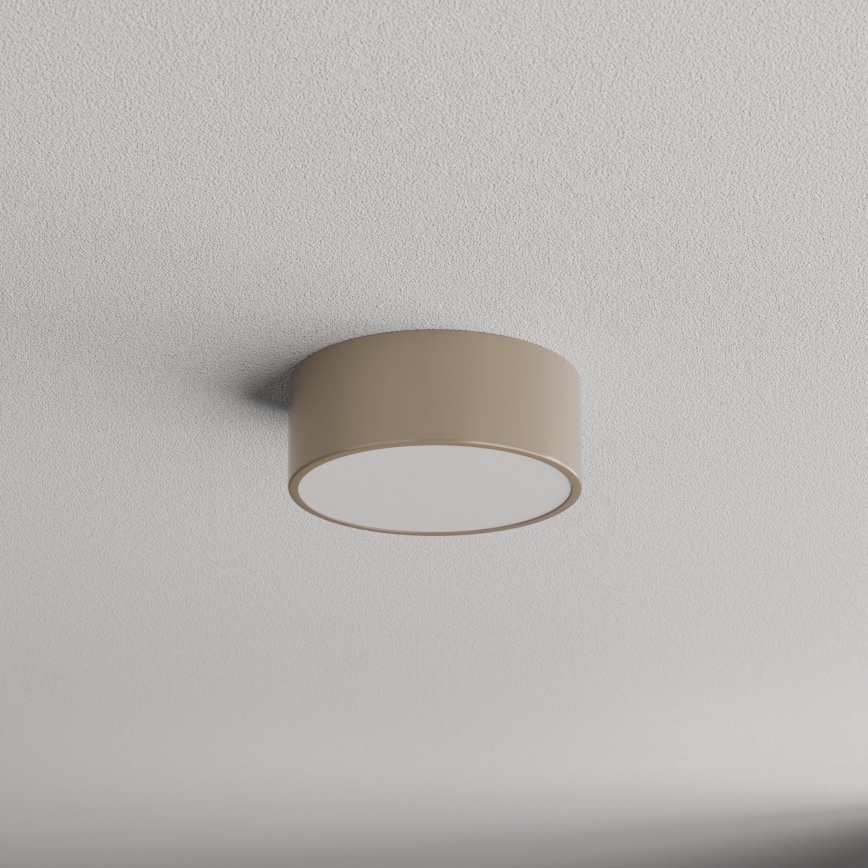 Brilagi - Plafón de baño CLARE 1xE27/24W/230V diá. 20 cm IP54 beige