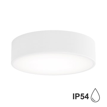 Brilagi - Plafón de baño CLARE 2xE27/24W/230V diá. 30 cm blanco IP54