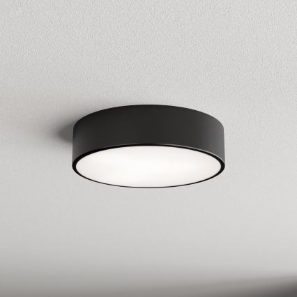 Brilagi - Plafón de baño CLARE 2xE27/24W/230V diá. 30 cm negro IP54