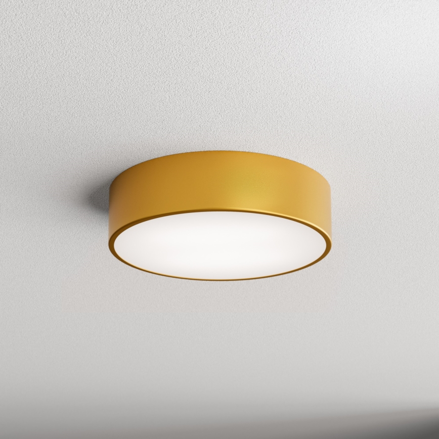 Brilagi - Plafón de baño CLARE 3xE27/24W/230V diá. 30 cm IP54 dorado