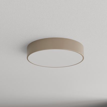 Brilagi - Plafón de baño CLARE 3xE27/24W/230V diá. 40 cm IP54 beige