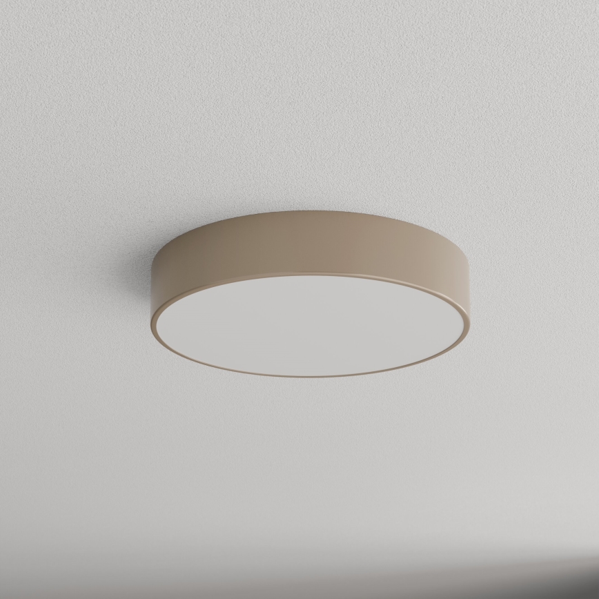 Brilagi - Plafón de baño CLARE 3xE27/24W/230V diá. 40 cm IP54 beige