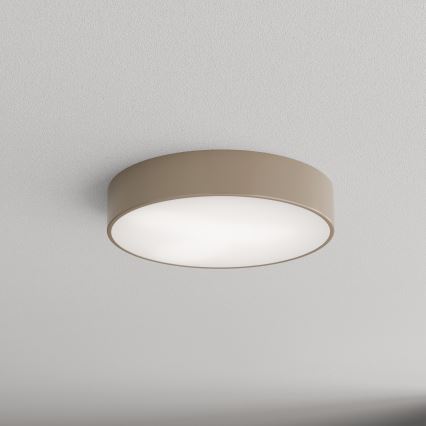 Brilagi - Plafón de baño CLARE 3xE27/24W/230V diá. 40 cm IP54 beige