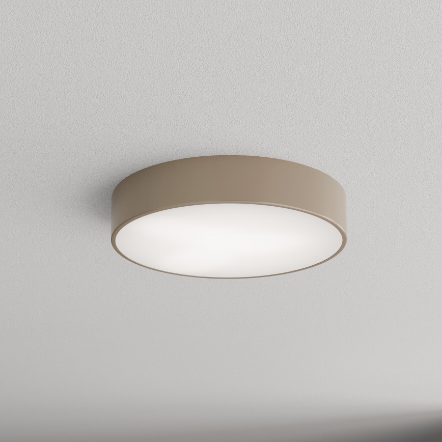 Brilagi - Plafón de baño CLARE 3xE27/24W/230V diá. 40 cm IP54 beige