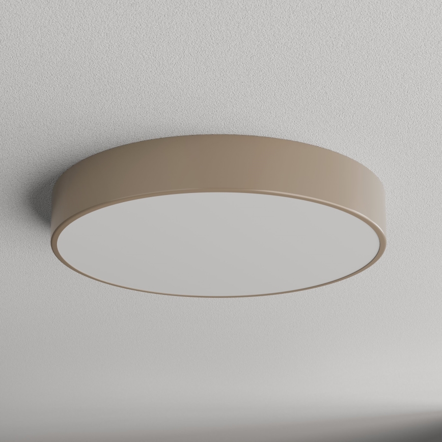 Brilagi - Plafón de baño CLARE 4xE27/24W/230V diá. 50 cm IP54 beige