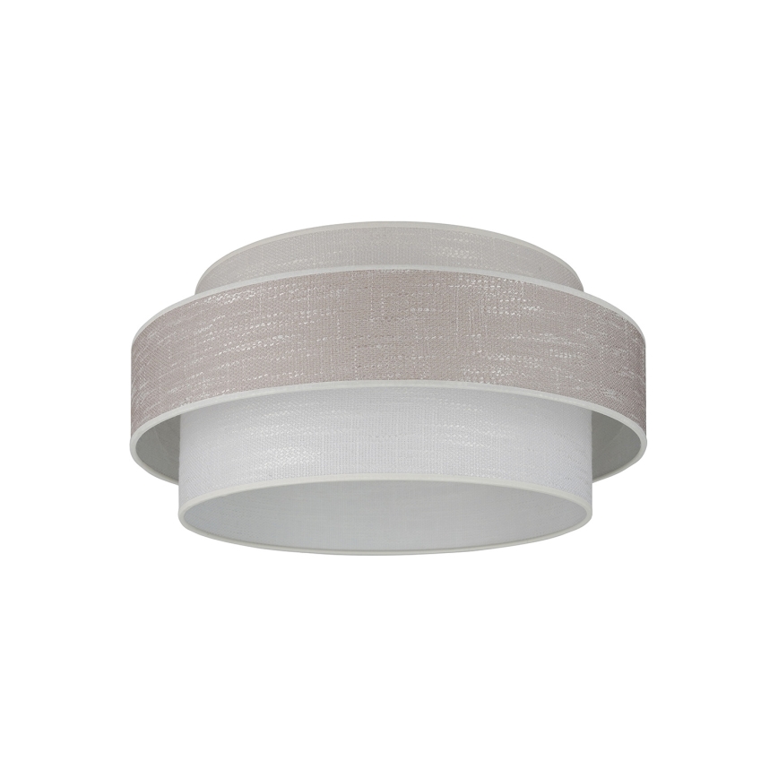 Brilagi - Plafón DOVER SPACE LED/12W/230V diá. 50 cm 3000K/4000K/6400K gris/color crema