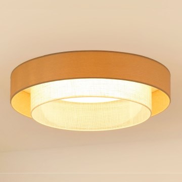 Brilagi - Plafón LED ARIZONA BOHO LED/26W/230V diá. 60 cm beige