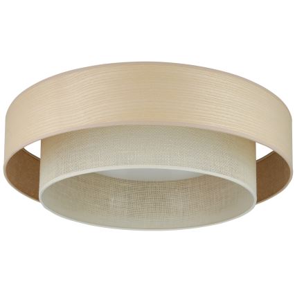 Brilagi - Plafón LED ARIZONA BOHO LED/26W/230V diá. 60 cm beige