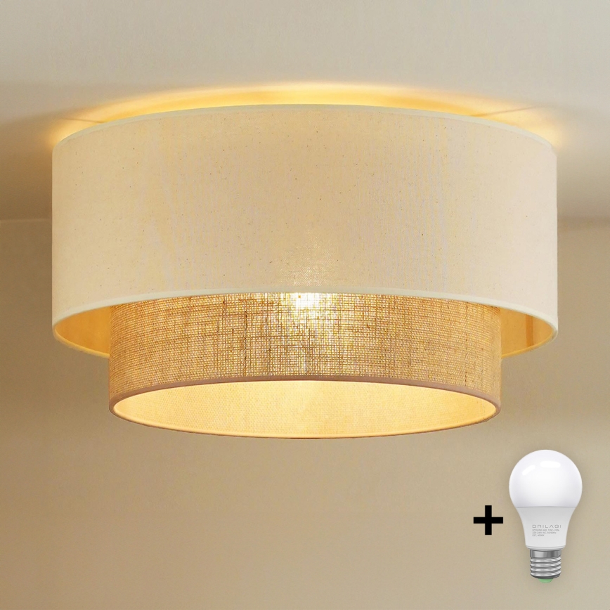 Brilagi - Plafón LED BOHO STYLE 1xE27/15W/230V diá. 40 cm