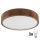 Brilagi - Plafón LED CARVALHO 3xE27/60W/230V roble cereza diá. 47 cm