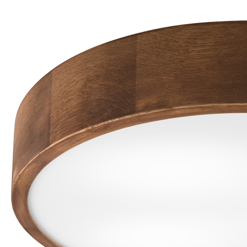 Brilagi - Plafón LED CARVALHO 3xE27/60W/230V roble cereza diá. 47 cm
