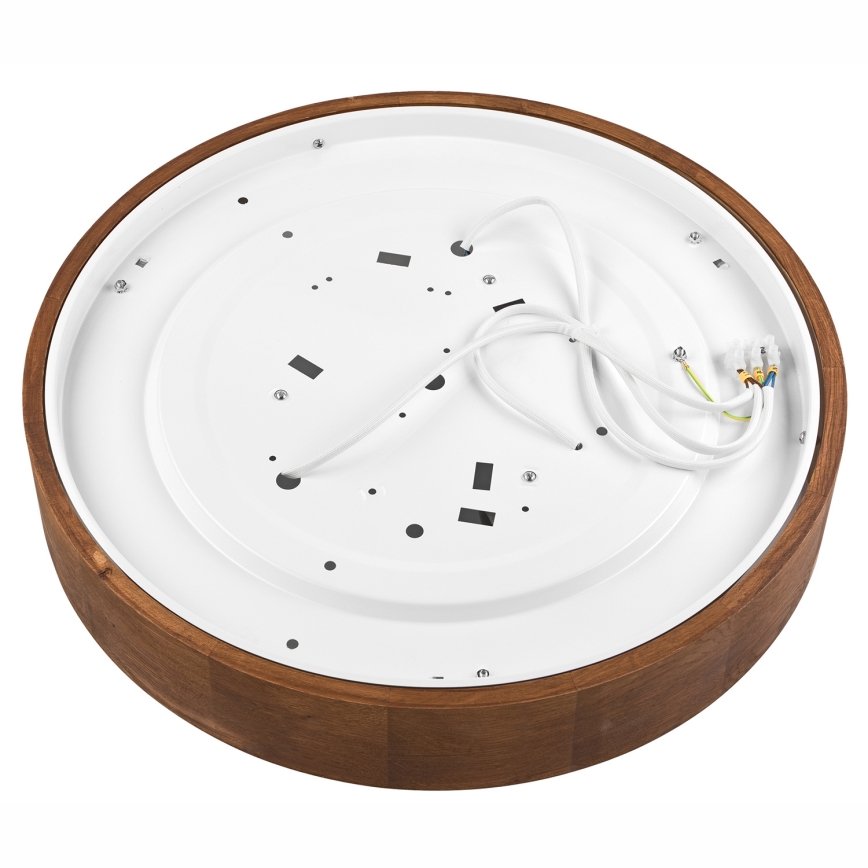 Brilagi - Plafón LED CARVALHO 3xE27/60W/230V roble cereza diá. 47 cm