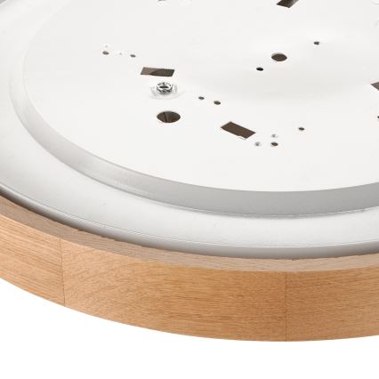 Brilagi - Plafón LED CARVALHO 3xE27/60W/230V roble diá. 47,5 cm