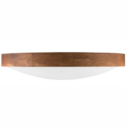 Brilagi - Plafón LED CARVALHO SLIM 3xE27/60W/230V roble cereza diá. 47 cm