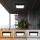 Brilagi - Plafón LED de baño FRAME LED/24W/230V 30x30 cm 3000/4000/6000K IP44 negro
