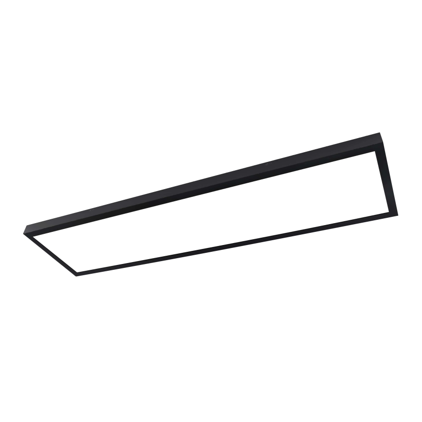 Brilagi - Plafón LED de baño FRAME LED/50W/230V 120x30 cm IP44 negro