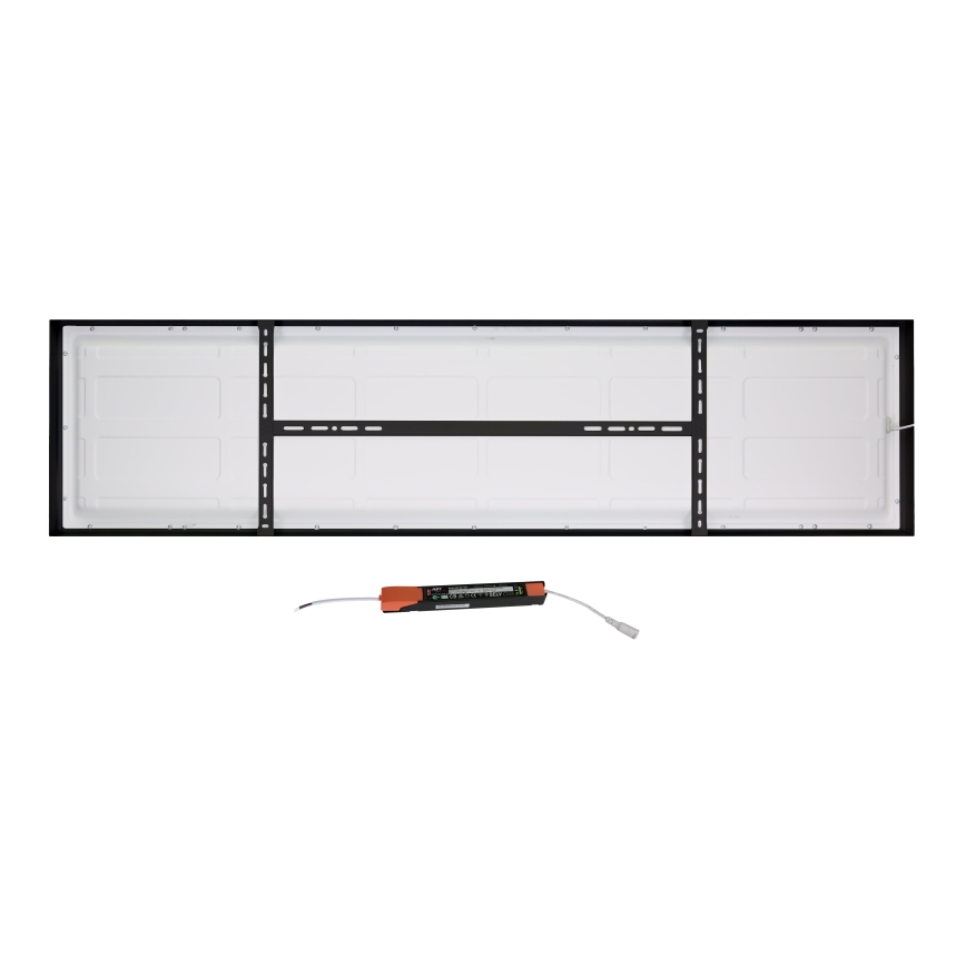 Brilagi - Plafón LED de baño FRAME LED/50W/230V 120x30 cm IP44 negro