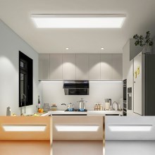 Brilagi - Plafón LED de baño FRAME LED/50W/230V 3000/4000/6000K IP44 blanco