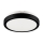Brilagi - Plafón LED de baño PERA LED/12W/230V diá. 18 cm IP65 negro