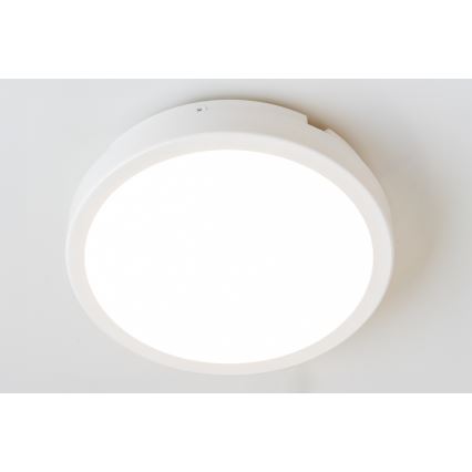 Brilagi - Plafón LED de baño PERA LED/18W/230V diá. 22 cm IP65 blanco