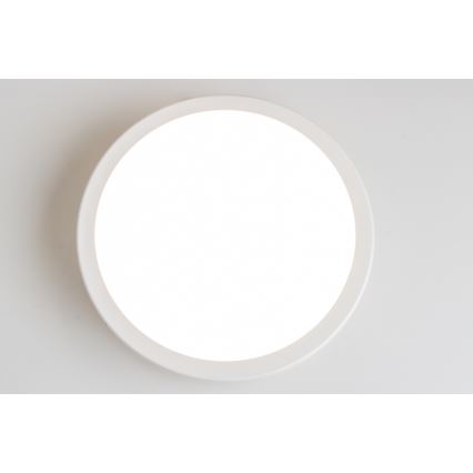 Brilagi - Plafón LED de baño PERA LED/18W/230V diá. 22 cm IP65 blanco