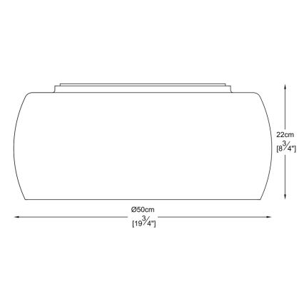 Brilagi - Plafón LED de cristal JEWEL 6xG9/42W/230V