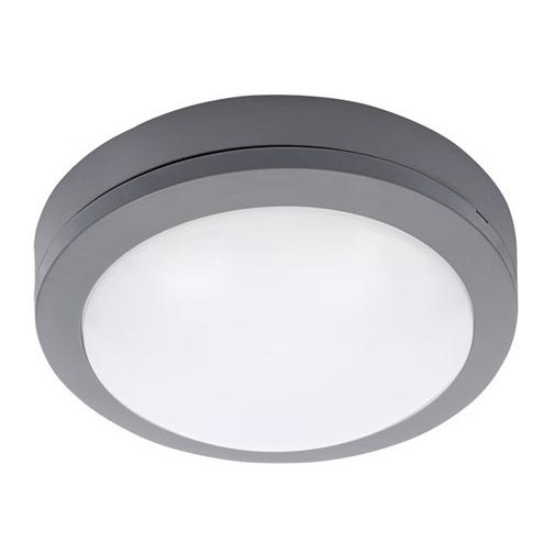 Brilagi - Plafón LED de exterior LED/13W/230V diá. 17 cm IP54 antracita