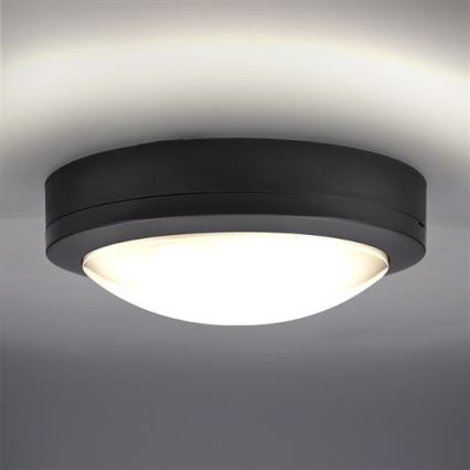 Brilagi - Plafón LED de exterior LED/13W/230V diá. 17 cm IP54 antracita