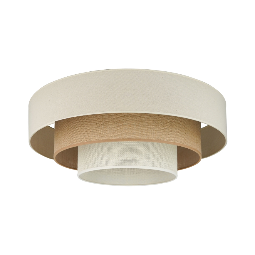 Brilagi - Plafón LED DENVER LUNETA LED/12W/230V diá. 60 cm 3000K/4000K/6400K beige/color crema