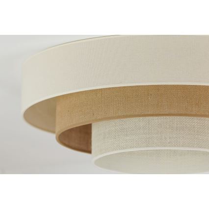 Brilagi - Plafón LED DENVER LUNETA LED/12W/230V diá. 60 cm 3000K/4000K/6400K beige/color crema