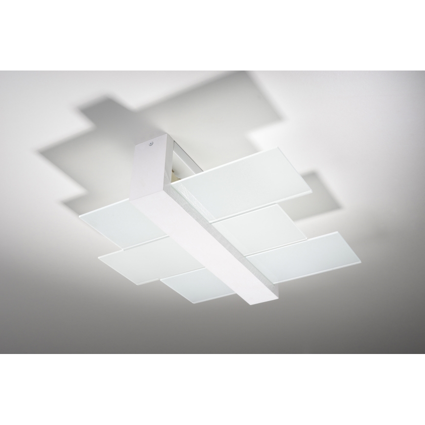 Brilagi -  Plafón LED HERA 2xE27/7,5W/230V blanco