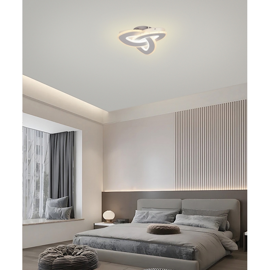 Brilagi - Plafón LED regulable MODERN MINI LED/49W/230V 3000/4000/6000K 30x30 cm + control remoto