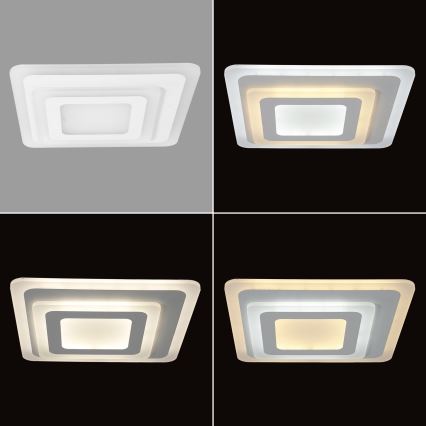 Brilagi - Plafón LED regulable MODERN MINI LED/65W/230V 3000/4000/6000K 37x37 cm + control remoto
