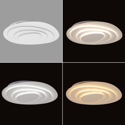 Brilagi - Plafón LED regulable MODERN MINI LED/65W/230V 3000/4000/6000K 41x34,3 cm + control remoto