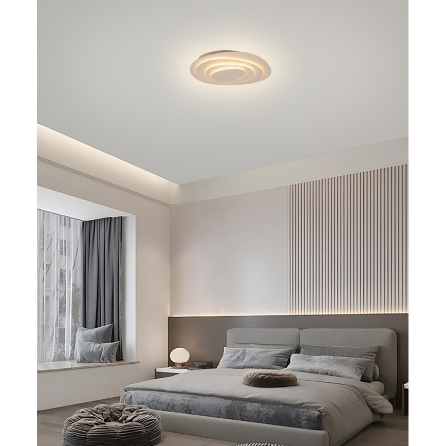 Brilagi - Plafón LED regulable MODERN MINI LED/65W/230V 3000/4000/6000K 41x34,3 cm + control remoto