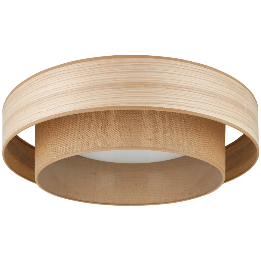 Brilagi - Plafón LED MONTANA BOHO LED/26W/230V diá. 60 cm marrón