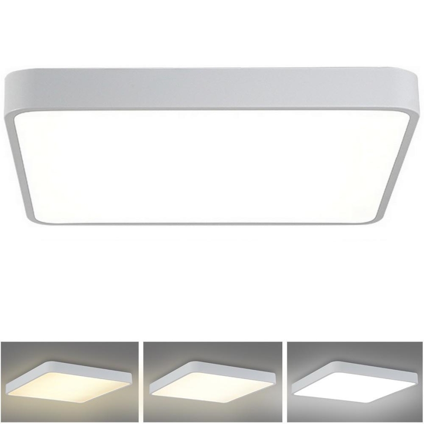 Brilagi - Plafón LED POOL LED/48W/230V 3000/4500/6000K 50x50 cm blanco