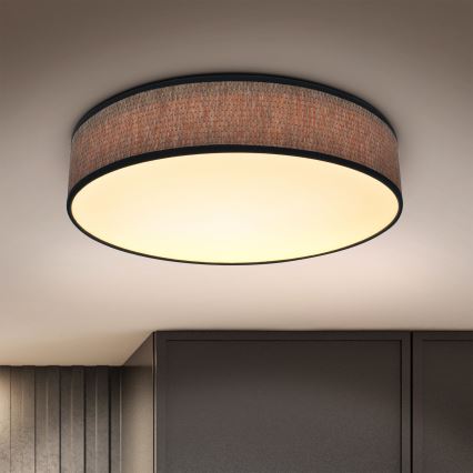 Brilagi - Plafón LED regulable ADELA LED/48W/230V 3000-6500K diá. 40 cm + control remoto