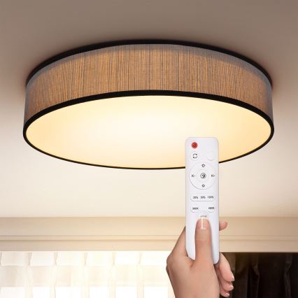 Brilagi - Plafón LED regulable AURORA LED/48W/230V 3000-6500K diá. 40 cm + control remoto