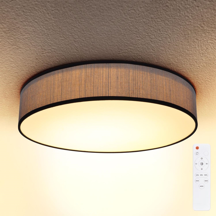 Brilagi - Plafón LED regulable AURORA LED/48W/230V 3000-6500K diá. 40 cm + control remoto