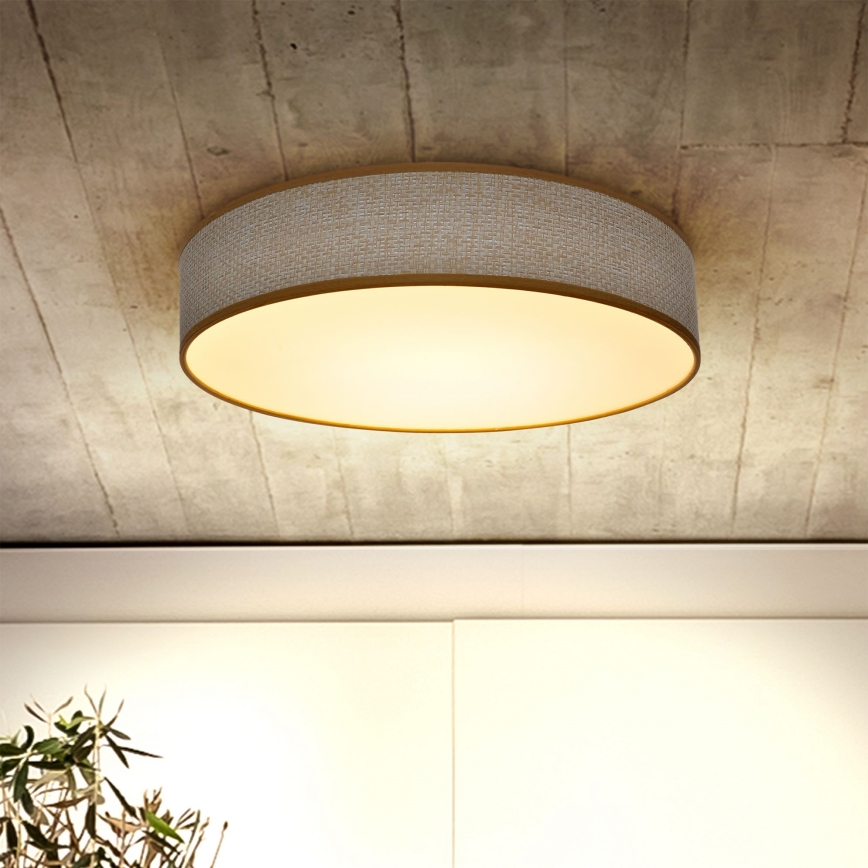 Brilagi - Plafón LED regulable CARMEN LED/48W/230V 3000-6500K diá. 40 cm + control remoto